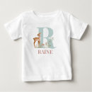 Sök efter initial bebis tshirts Brev