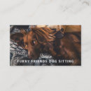 Sök efter vänner visitkort Hund