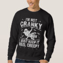 Sök efter cranky tröjor Jag