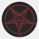 Sök efter satanist klistermärken Baphomet