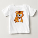 Sök efter tiger bebis tshirts Vilda djur