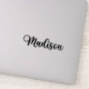 Sök efter madison klistermärken Typografi
