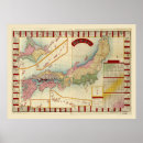 Sök efter japan karta posters Vintage