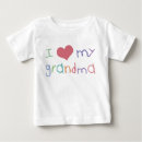 Sök efter grandma bebis tshirts Farmor