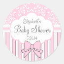 Sök efter damast tackar klistermärken Baby shower