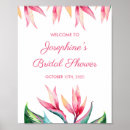 Sök efter tropiska blommor posters Brud