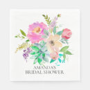 Sök efter blommor servetter Lila