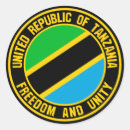 Sök efter tanzania flagga klistermärken Afrika