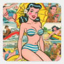 Sök efter bikini klistermärken Pinup