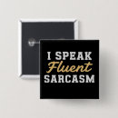 Sök efter sarcasm knappar Sarkastisk