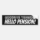 Sök efter pension bildekaler Roligt