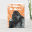 Sök efter gorilla kort Foto