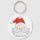Sök efter jultomten nyckelringar Santa