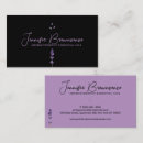 Sök efter lavendel visitkort Lila