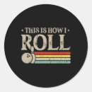 Sök efter retro bowling klistermärken Humor