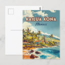 Sök efter stor ö av hawaii vykort Handflatan träd