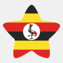 Sök efter uganda klistermärken Flaggor