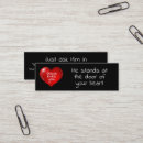 Sök efter jesus visitkort Kärlek
