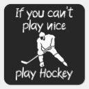 Sök efter lek en klistermärken Ishockey