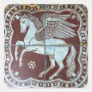 Sök efter winged fyrkantiga klistermärken Pegasus