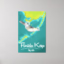 Sök efter nycklar canvastryck Florida