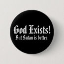 Sök efter satan knappar Ondska