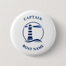 Sök efter kapten knappar Nautisk