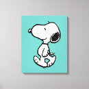 Sök efter tecknaden canvastryck Charles schulz