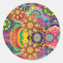 Sök efter psychedelic klistermärken Mandala