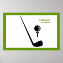 Sök efter golfspel posters Golf boll