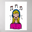 Sök efter lyssna till musik posters Illustration