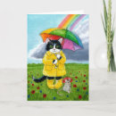 Sök efter katt och mus kort Söt