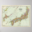 Sök efter japan karta posters Hachures