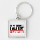 Sök efter försvar nyckelringar Humor