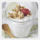 Sök efter hallon klistermärken Yoghurt