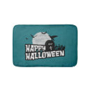 Sök efter fullt måne badrumsmattor Happy halloween