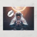 Sök efter astronaut vykort Planeter