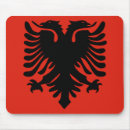 Sök efter albania musmattor Flagga