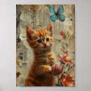 Sök efter förtjusande kattunge posters Kissekatt