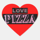 Sök efter pizza heart klistermärken Kärlek