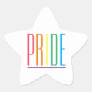 Sök efter pride stjärnformade klistermärken Regnbåge