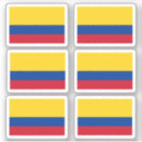 Sök efter colombiansk flagga klistermärken Sydamerika