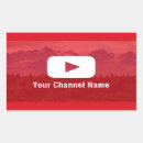 Sök efter youtube klistermärken Social media