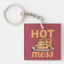 Sök efter pannkakor nyckelringar Frukost