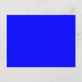 #0000FF Hex Code Webben Färg Mörk Vibrant Royal Bl Vykort