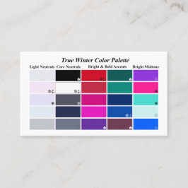 #0001 Sant vinter Visitkort