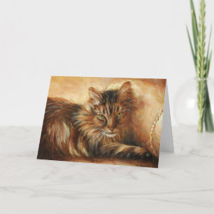 0005 Katt på påfyllnadskort Kort