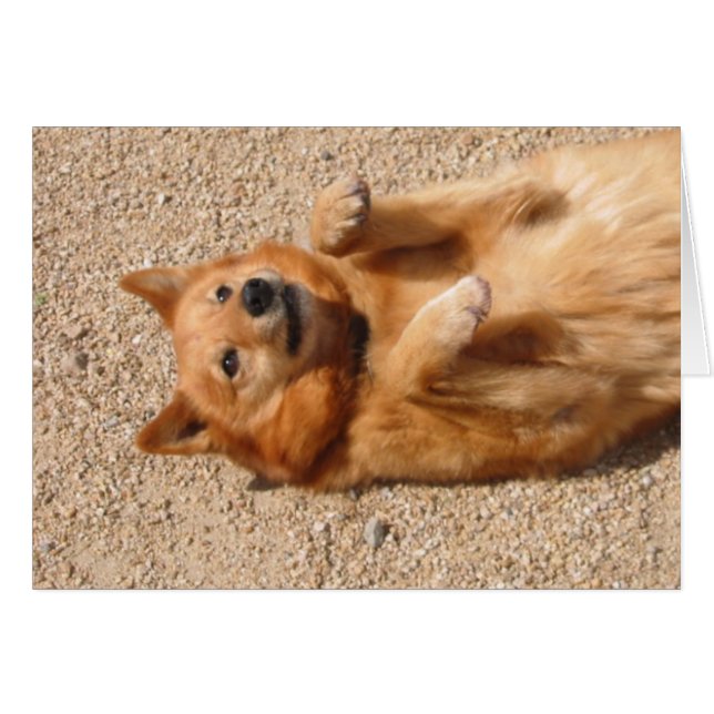 0006Bläckerum av koppar Hälsningskort (Framsidan Horizontal)