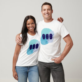 000 Angel Numbers Blue Andlig High Vibes T Shirt