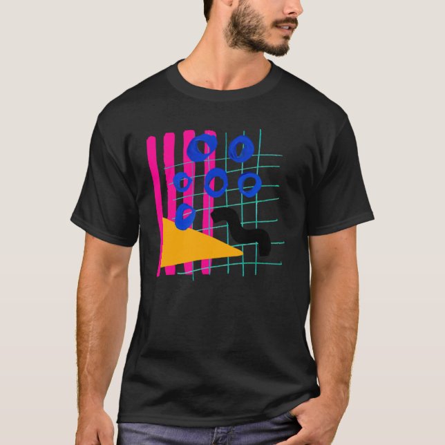 001 Abstrakt T Shirt (Framsida)